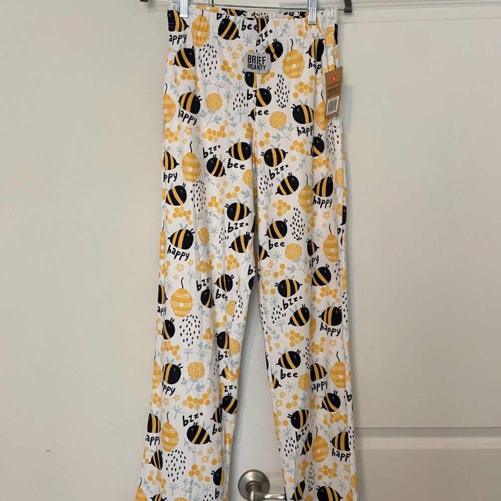 Brief Insanity Honey Bee Lounge Pants (S)